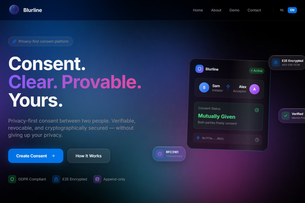 Blurline - Consent Platform