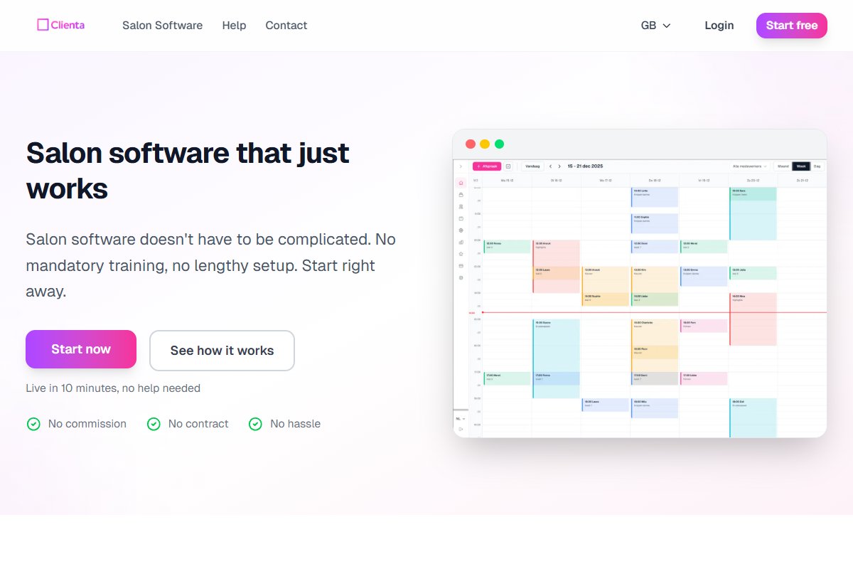 Clienta - Salonsoftware