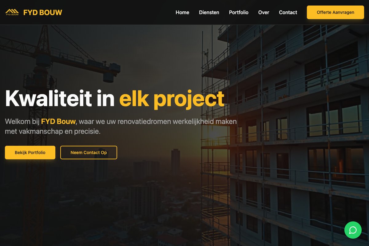 FydBouw - Bouw & Renovatie Platform